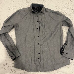 Mens Polycotton Button Down Shirt